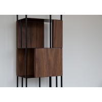 Панель для стеллажа Stripe 50*35 см (орех)