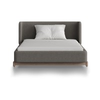 Кровать Basic спальное место 120*200 см (капучино, твид)