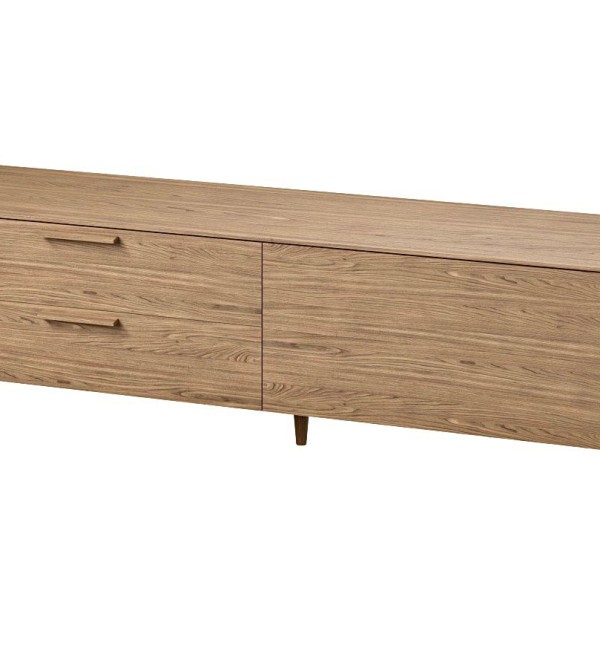 Тумба Type oak под ТВ 2 ящика откидная дверь (натуральный дуб)