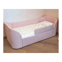 Диван-кровать KIDI Soft 90*200 см (розовый)