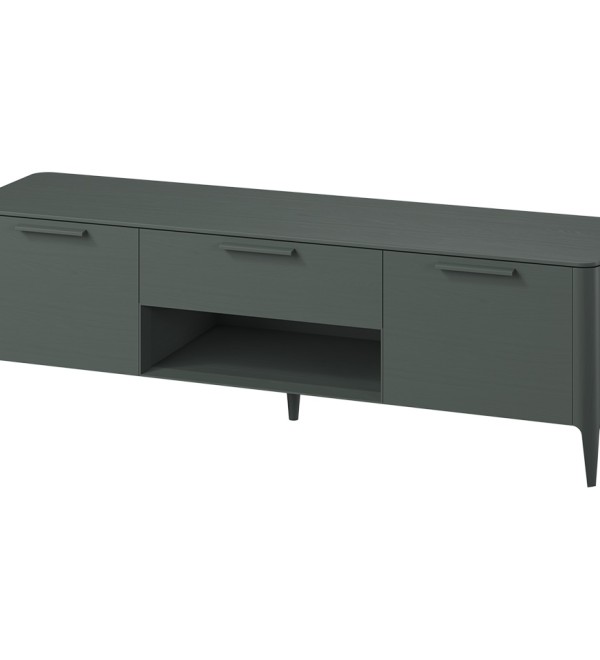 Тумба Type oak под ТВ ширина 180 см (темно-серый)