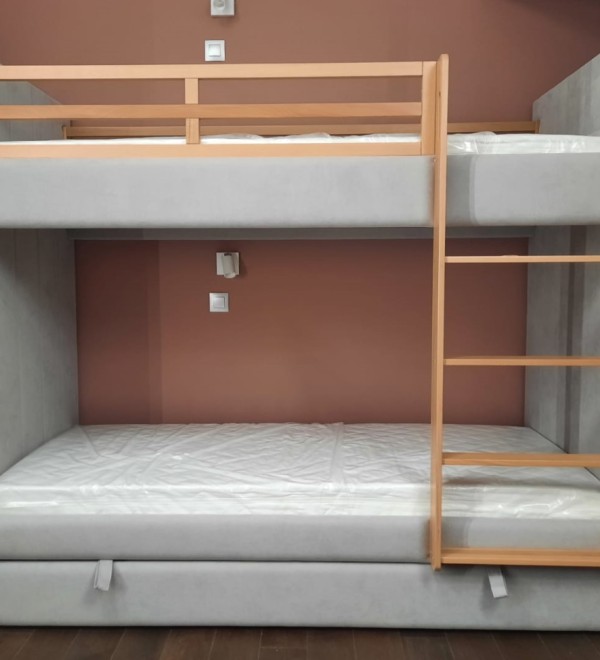 Кровать двухъярусная Cosy (серый)