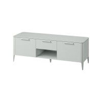 Тумба Type oak под ТВ ширина 160 см (светло-серый)