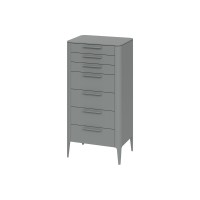 Комод Type высокий 7 ящиков (серый)