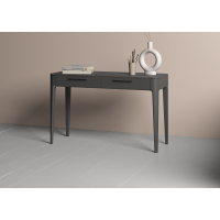 Консоль Type oak 2 ящика ширина 120 см (черный)