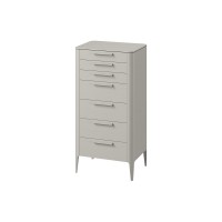 Комод Type oak высокий 7 ящиков (серо-бежевый)
