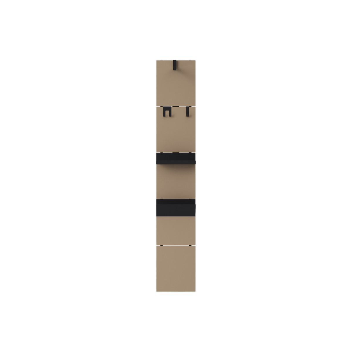 Вешалка Stripe L (капучино)