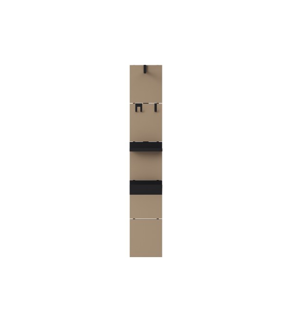 Вешалка Stripe L (капучино)