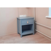 Тумба прикроватная Wood (серый)