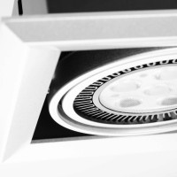 Встраиваемый потолочный светильник Grille Lamp 1 21х21