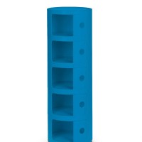 Тумба Componibili с 5 ящиками 32х95 (голубой)