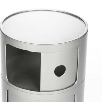 Тумба Componibili с 2 ящиками 32х40 (серый)
