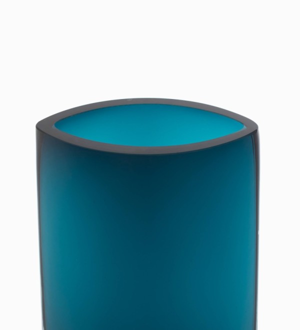 Ваза Blade Blue высота 40