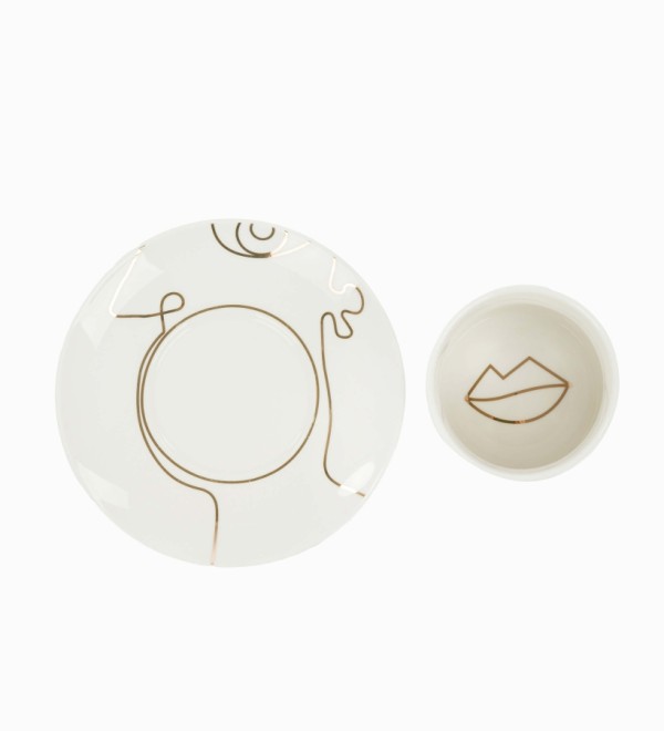 Чайная пара Mouth Cup