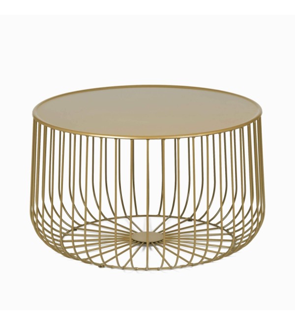 Кофейный столик Flat cage диаметр 65