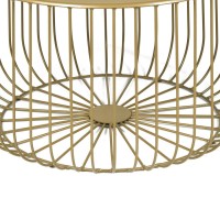 Кофейный столик Flat cage диаметр 65