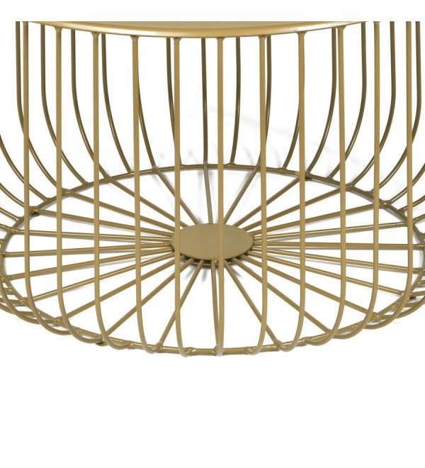 Кофейный столик Flat cage диаметр 65