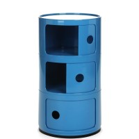 Тумба Componibili с 3 ящиками 32х59 (синий)