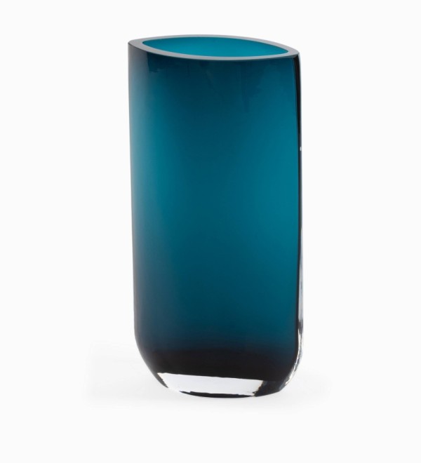 Ваза Blade Blue высота 40