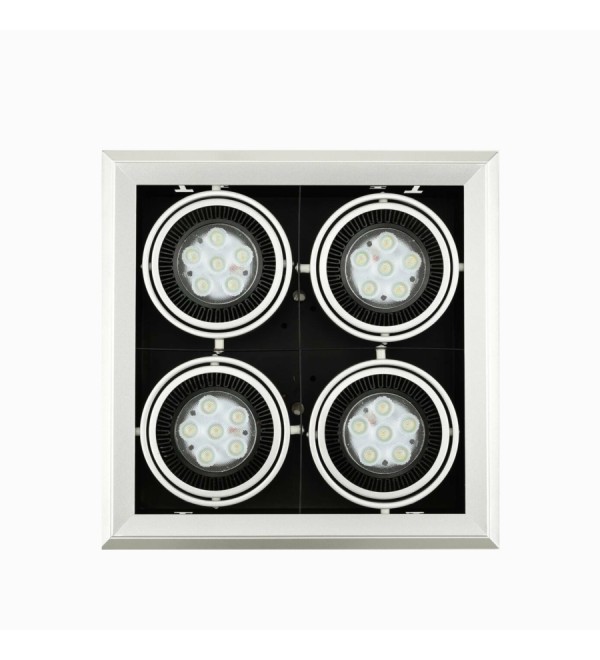 Встраиваемый потолочный светильник Grille Lamp 4 ширина 36