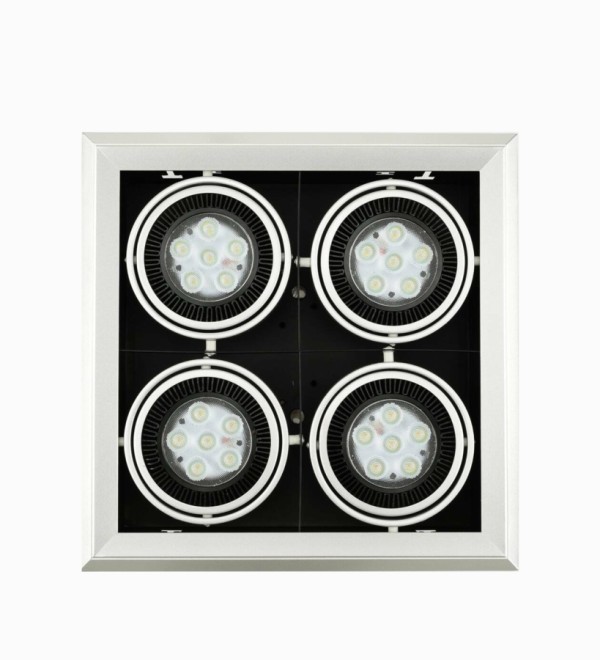 Встраиваемый потолочный светильник Grille Lamp 4 ширина 36