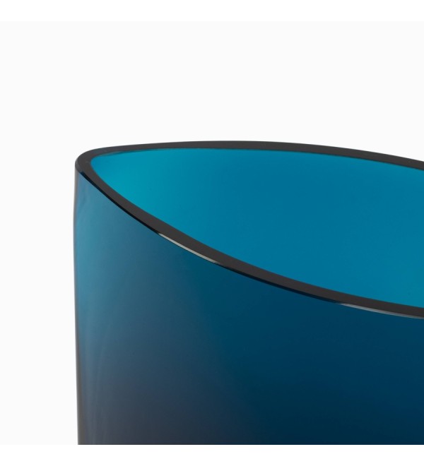 Ваза Blade Blue высота 30