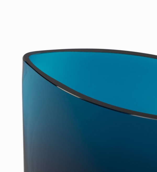 Ваза Blade Blue высота 30