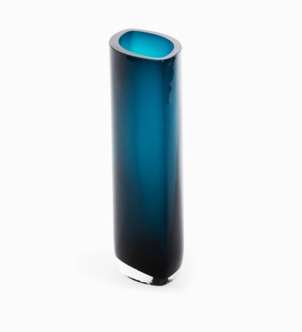 Ваза Blade Blue высота 40