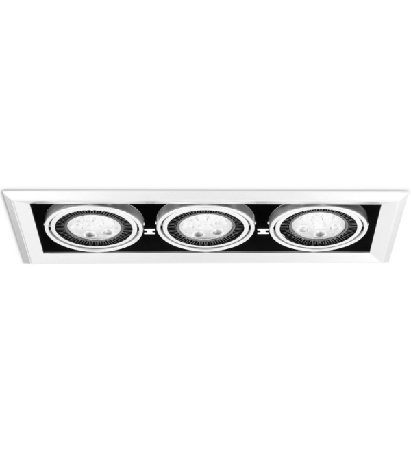 Встраиваемый потолочный светильник Grille Lamp 3 ширина 21