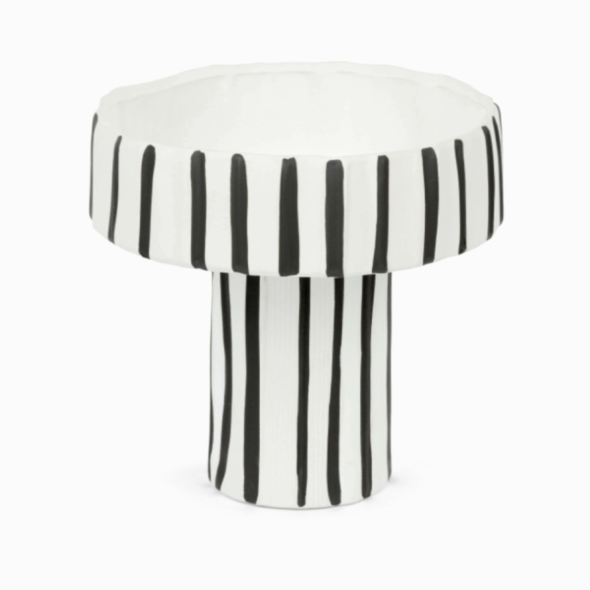 Ваза Black and White Ceramic (белый, арт. 6920150977202)
