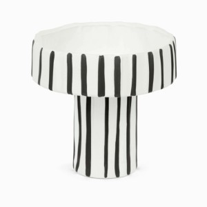 Ваза Black and White Ceramic (белый, арт. 6920150977202)