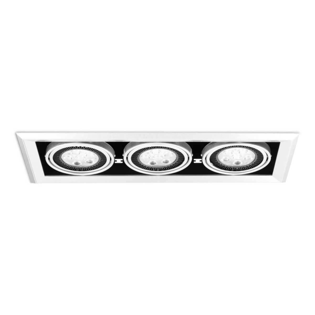 Встраиваемый потолочный светильник Grille Lamp 3 ширина 21