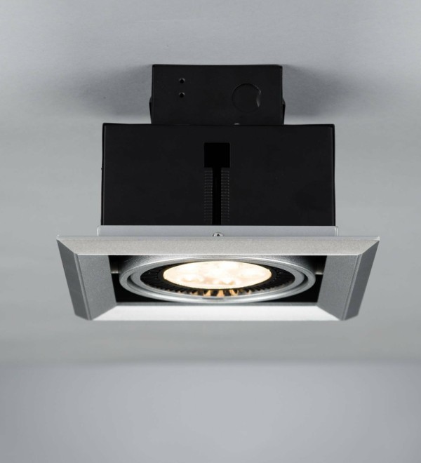 Встраиваемый потолочный светильник Grille Lamp 1 21х21