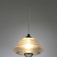 Подвесной светильник Pressed Glass Bowl диаметр 20