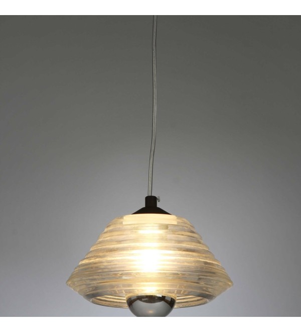 Подвесной светильник Pressed Glass Bowl диаметр 20