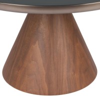 Кофейный столик Vaso Wood диаметр 75