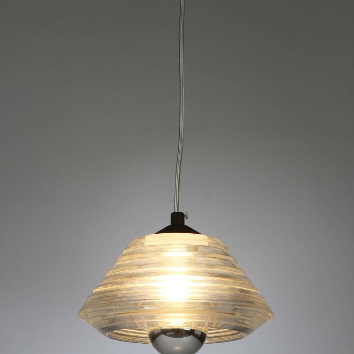 Подвесной светильник Pressed Glass Bowl диаметр 20