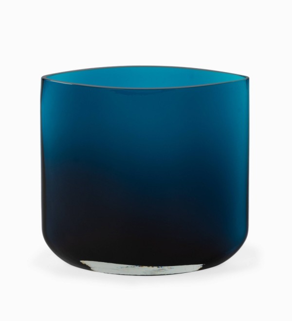 Ваза Blade Blue высота 30