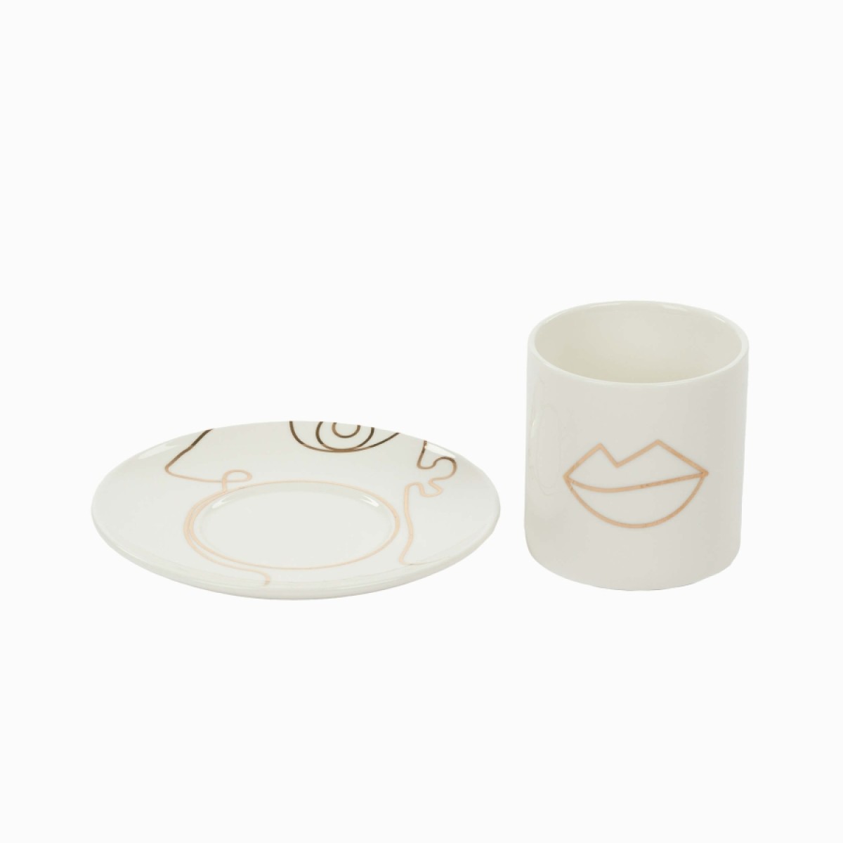 Чайная пара Mouth Cup