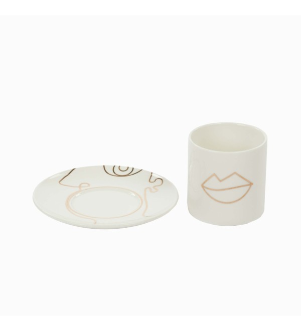 Чайная пара Mouth Cup