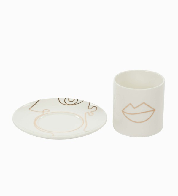 Чайная пара Mouth Cup