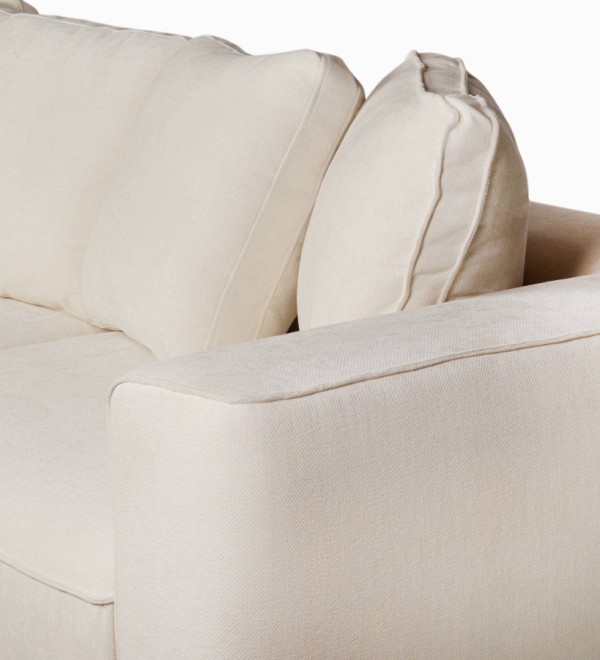 Диван Karla ширина 250 (молочный, чёрный)