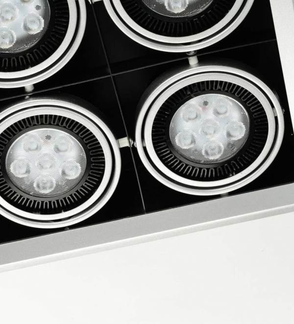 Встраиваемый потолочный светильник Grille Lamp 4 ширина 36