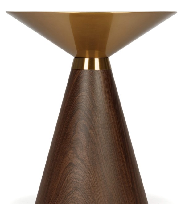 Кофейный столик Vaso Gold диаметр 49