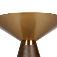 Кофейный столик Vaso Gold диаметр 49