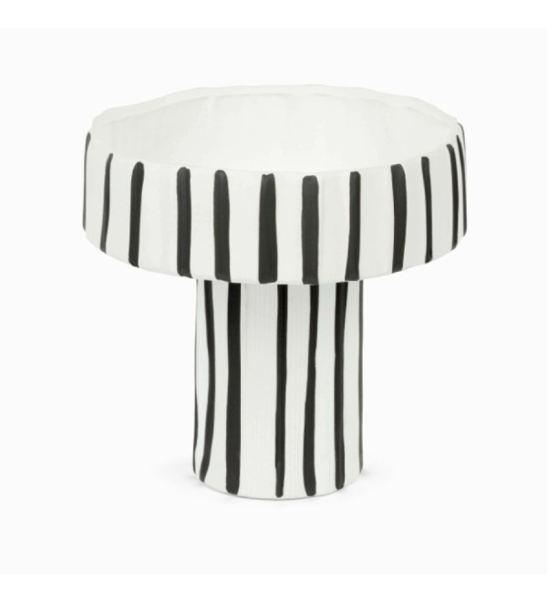 Ваза Black and White Ceramic