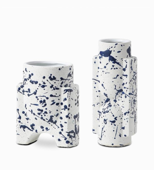 Ваза Blue Glazed высота 25