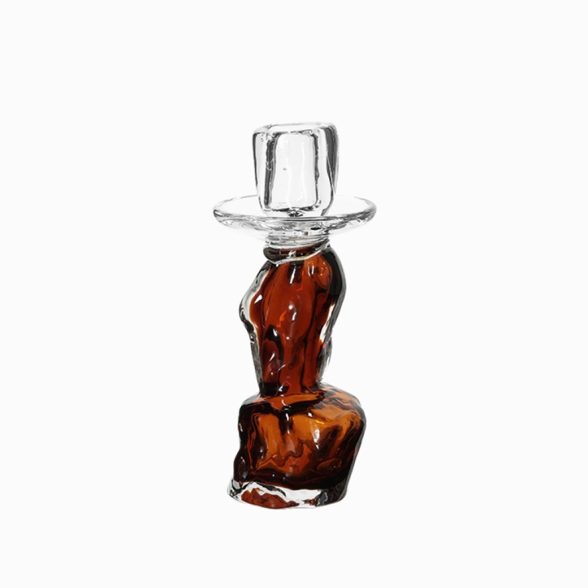 Подсвечник Amber Shadow высота 20