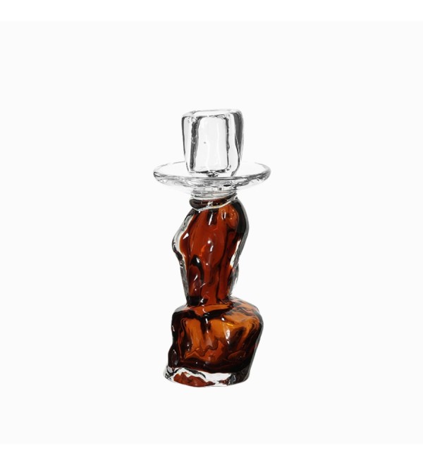 Подсвечник Amber Shadow высота 20