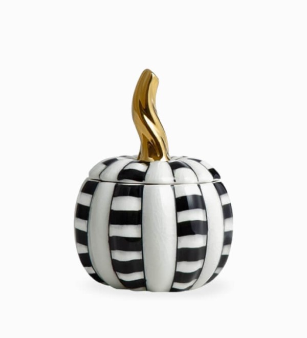 Горшок декоративный Pumpkin round